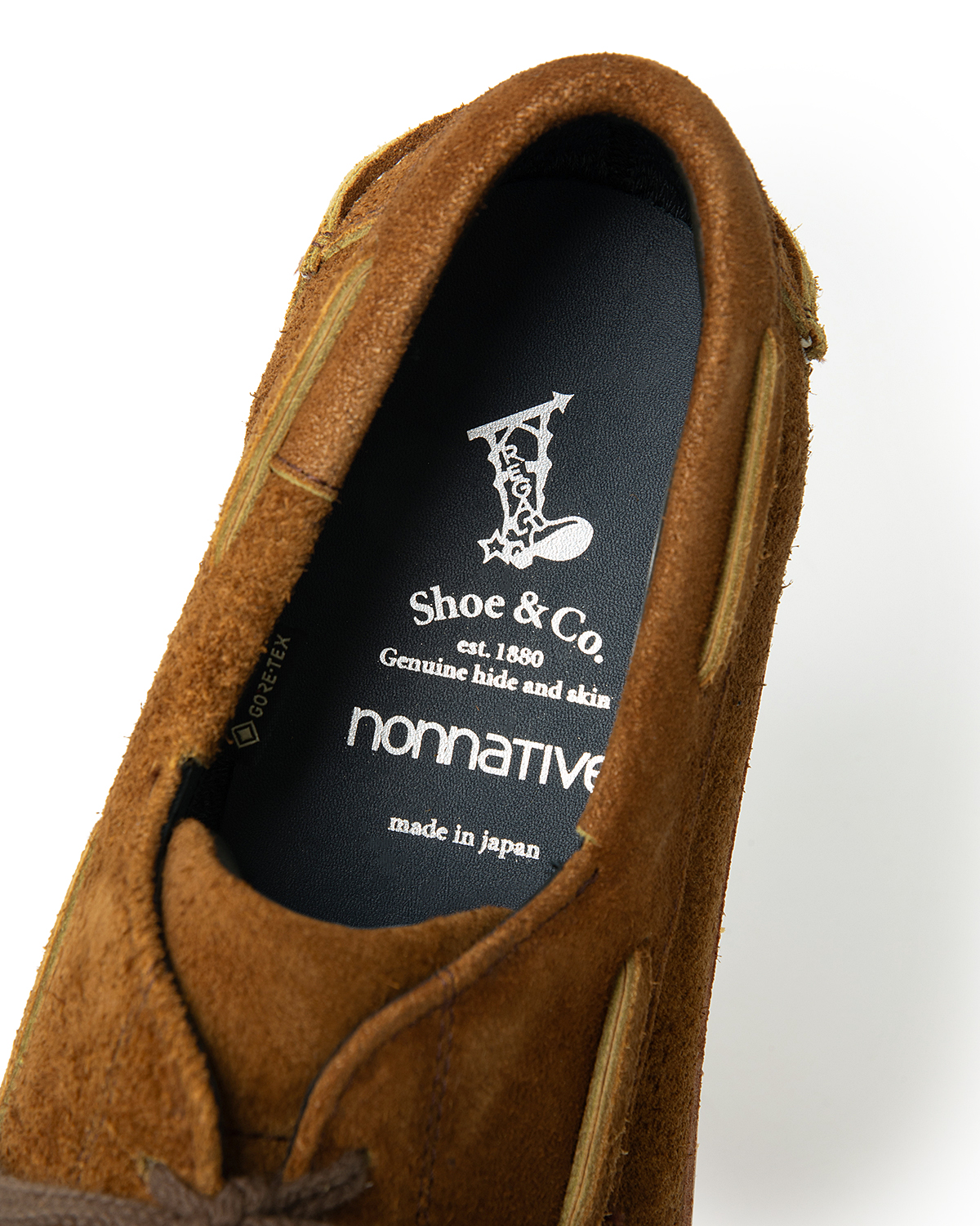 靴 nonnative MARINER MOC SHOES COW LEATHER MARINER MOC SHOES COW LEATHER<br/>WITH GORE-TEX | PRODUCTS