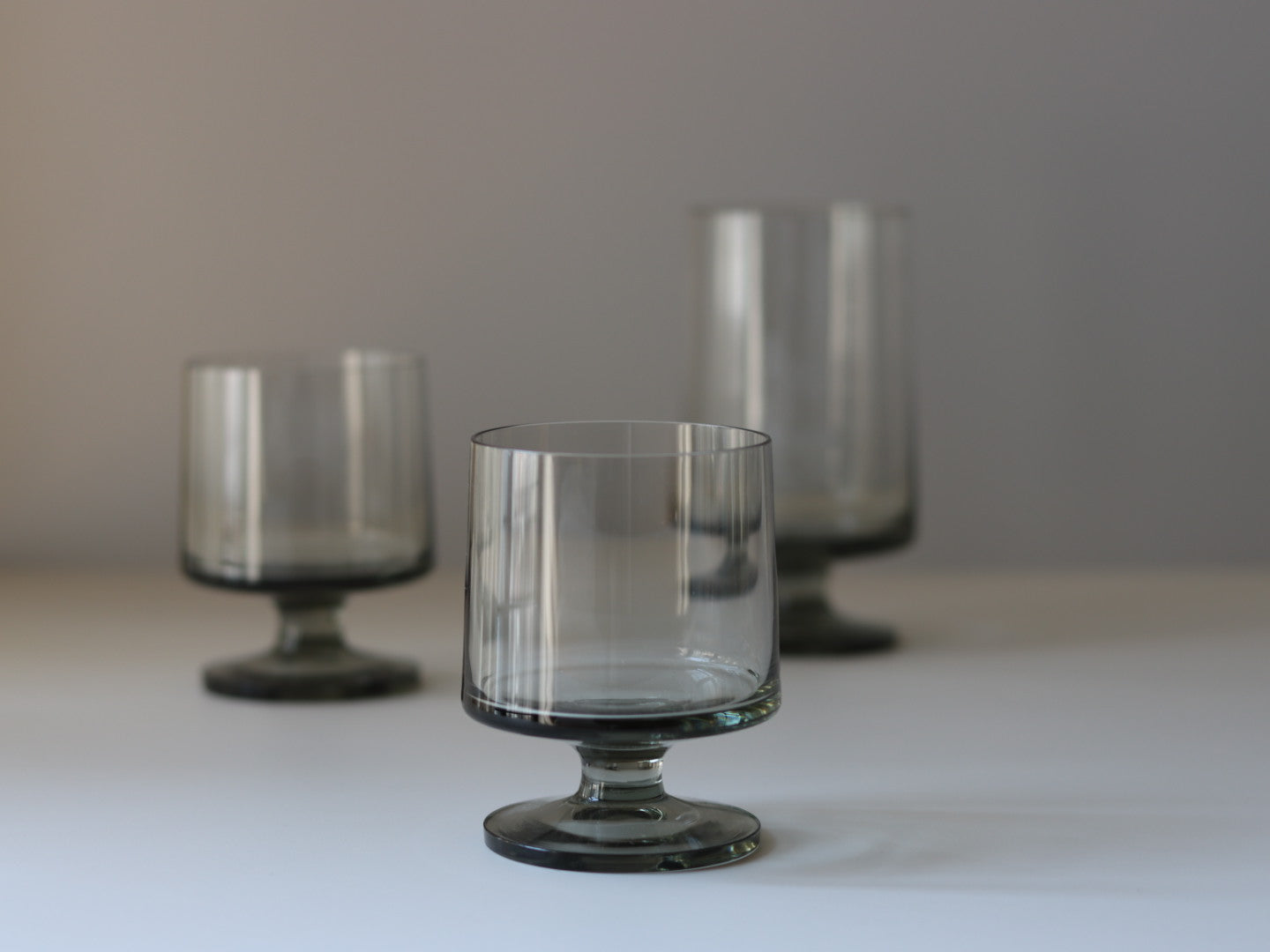 Holmegaard （ホルムガード） Stub （スタブ） smoke glass │ 北欧