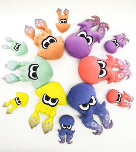 スプラトゥーン3』のぬいぐるみとクッションが9月上旬発売予定