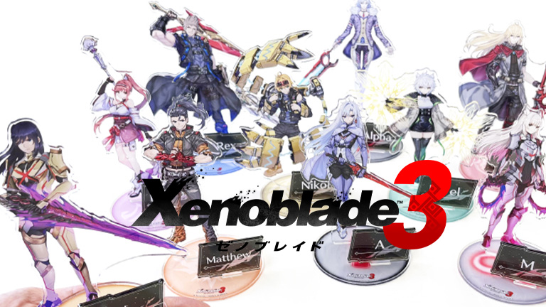 シュルクやレックスも！『ゼノブレイド3』キャラクターアクリル