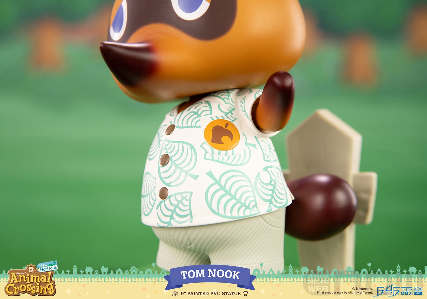 あつまれ どうぶつの森』より「たぬきち」のPVCスタチューが2025年4月