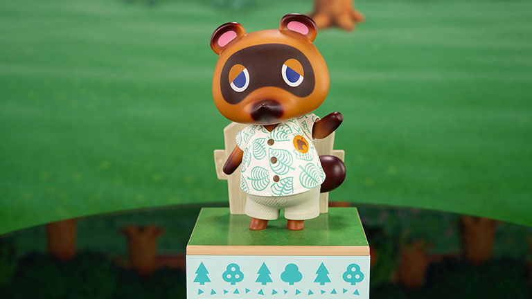 あつまれ どうぶつの森』より「たぬきち」のPVCスタチューが2025年4月