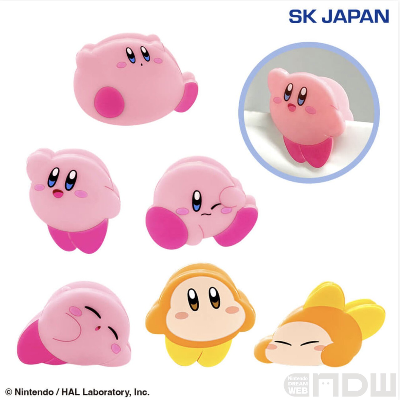 エスケイジャパンから6月に登場する「星のカービィ」プライズアイテム