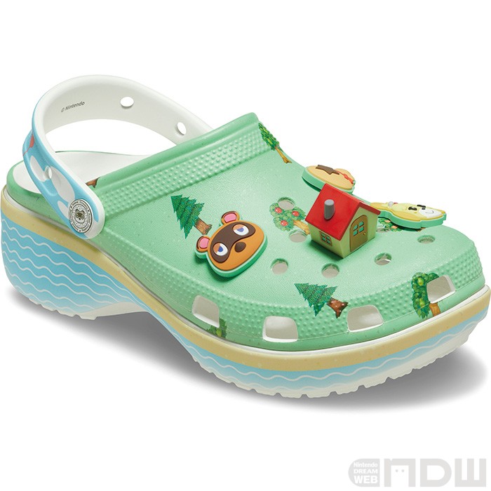 クロックスが「どうぶつの森」と初コラボ！ 無人島をイメージした