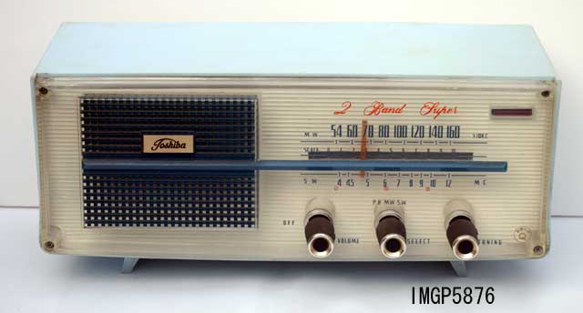 5球スーパーを中心にした真空管ラジオの写真集