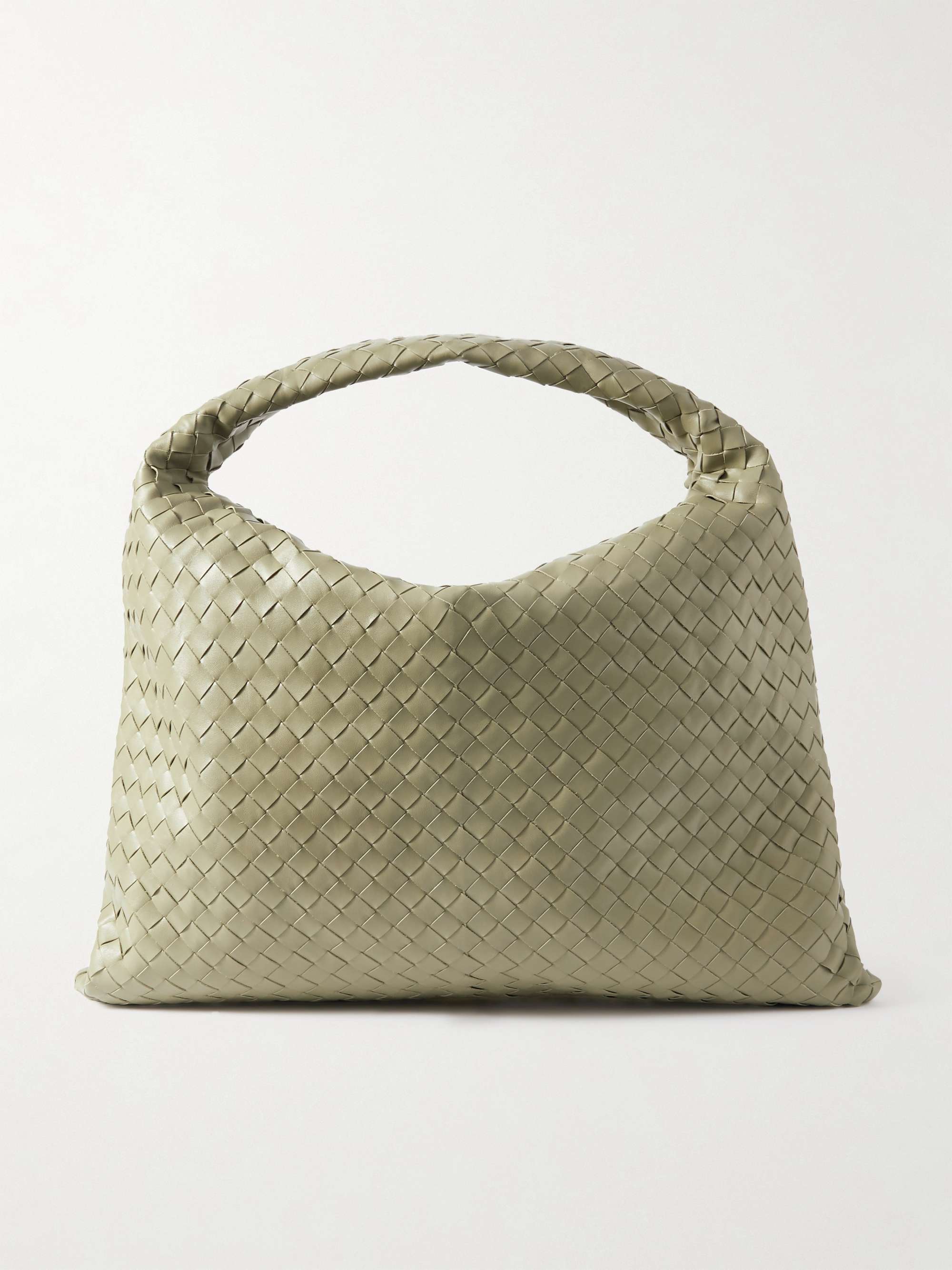 BOTTEGA VENETA Hop large intrecciato leather tote | NET-A-PORTER