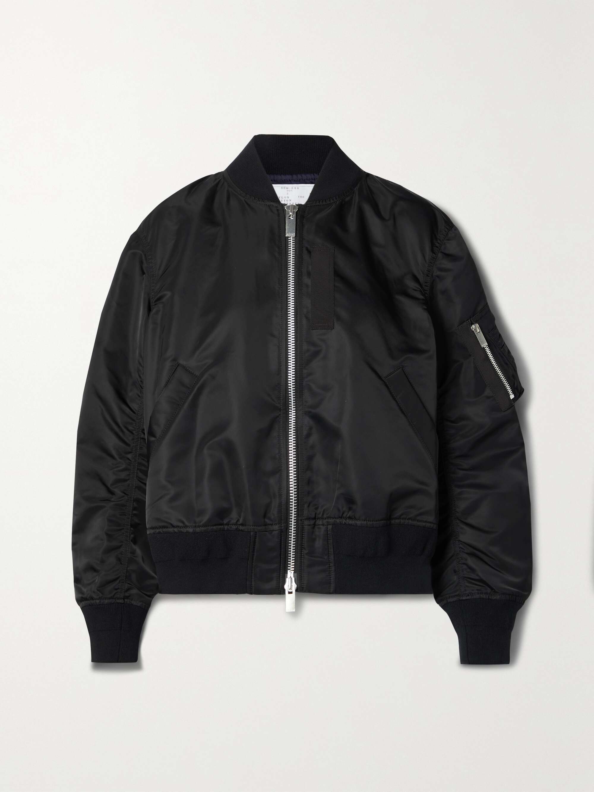 SACAI MA-1 shell bomber jacket | NET-A-PORTER