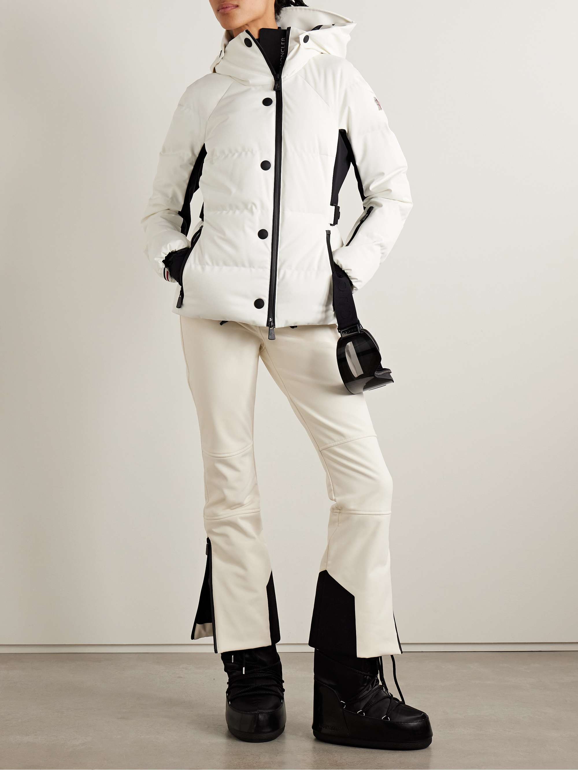 MONCLER GRENOBLE Guyane hooded quilted down ski jacket | NET-A-PORTER