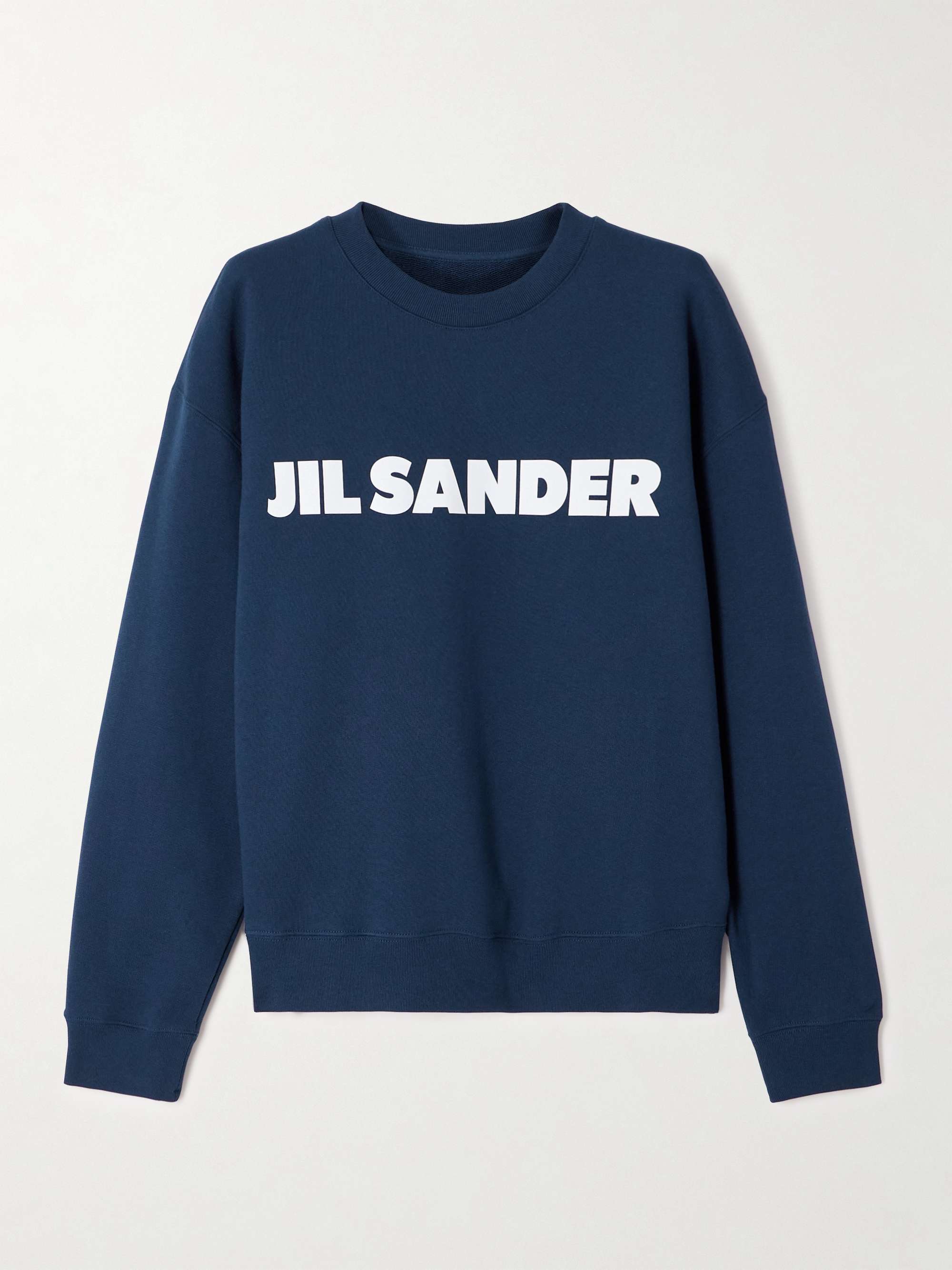 JIL SANDER Printed cotton-jersey T-shirt | NET-A-PORTER
