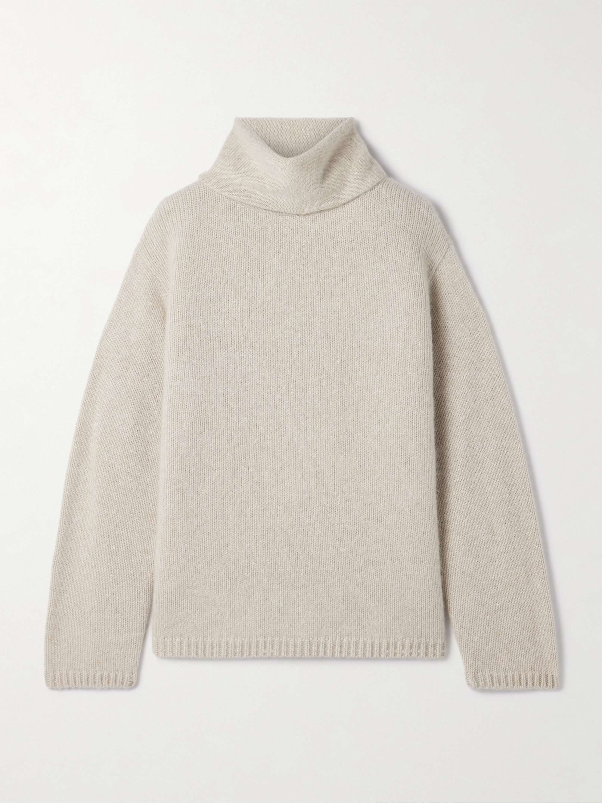 THE ELDER STATESMAN Cashmere turtleneck sweater | NET-A-PORTER