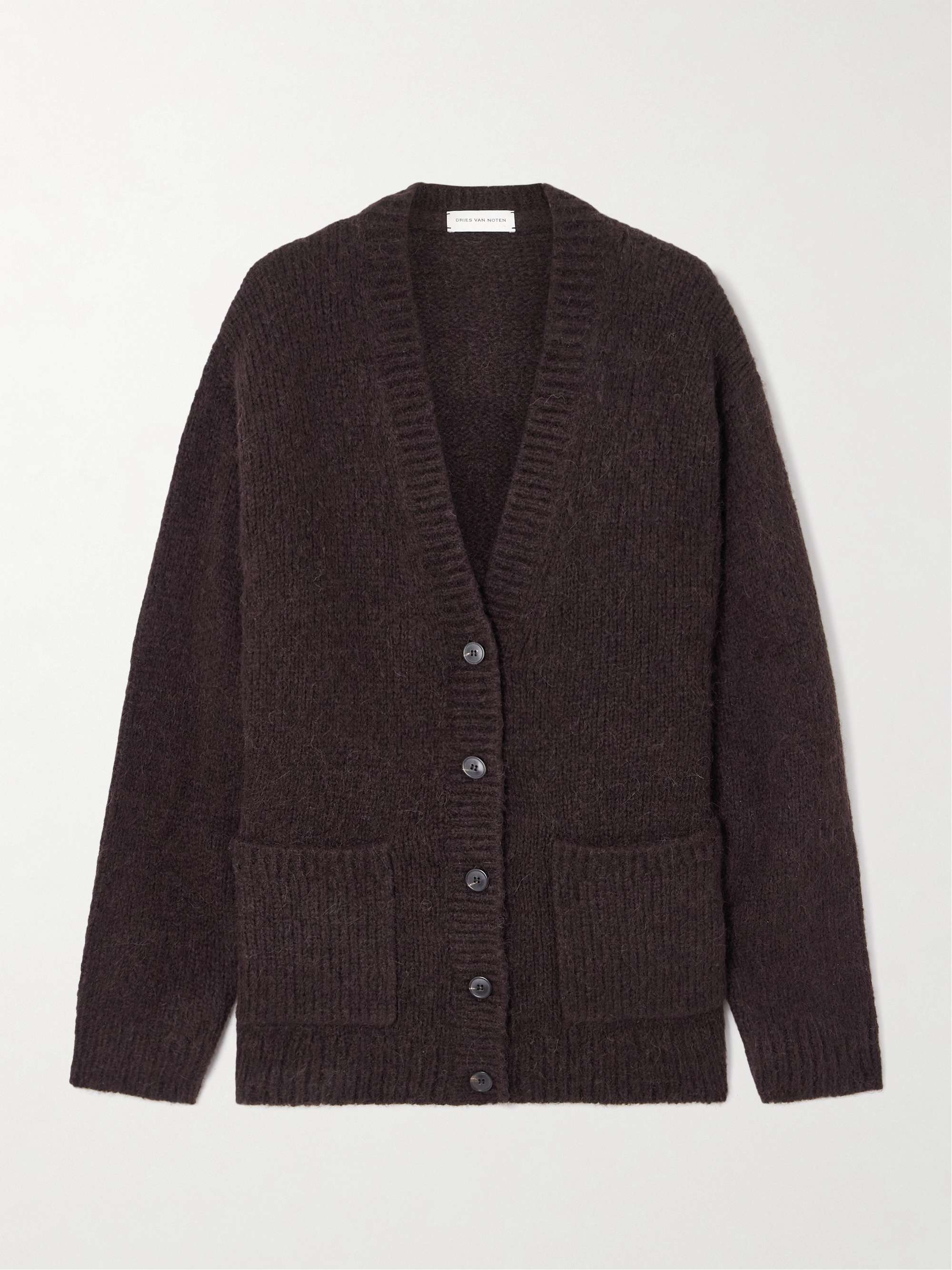 DRIES VAN NOTEN Alpaca-blend cardigan | NET-A-PORTER