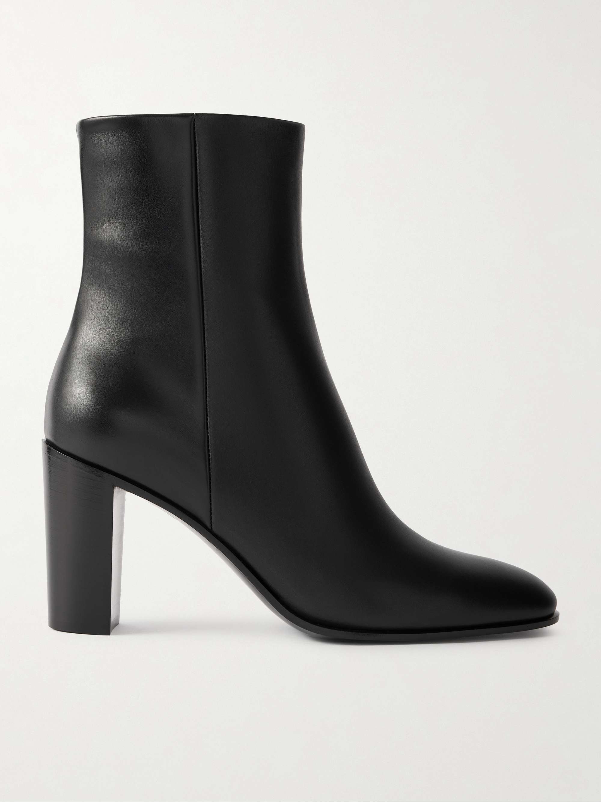 GIANVITO ROSSI Vitello Glove 85 leather ankle boots | NET-A-PORTER