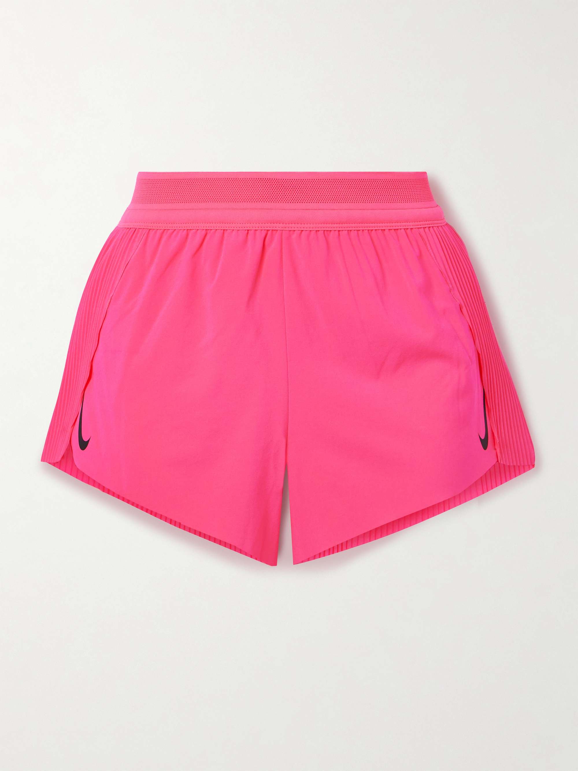NIKE Aeroswift printed plissé Dri-FIT ADV shorts | NET-A-PORTER