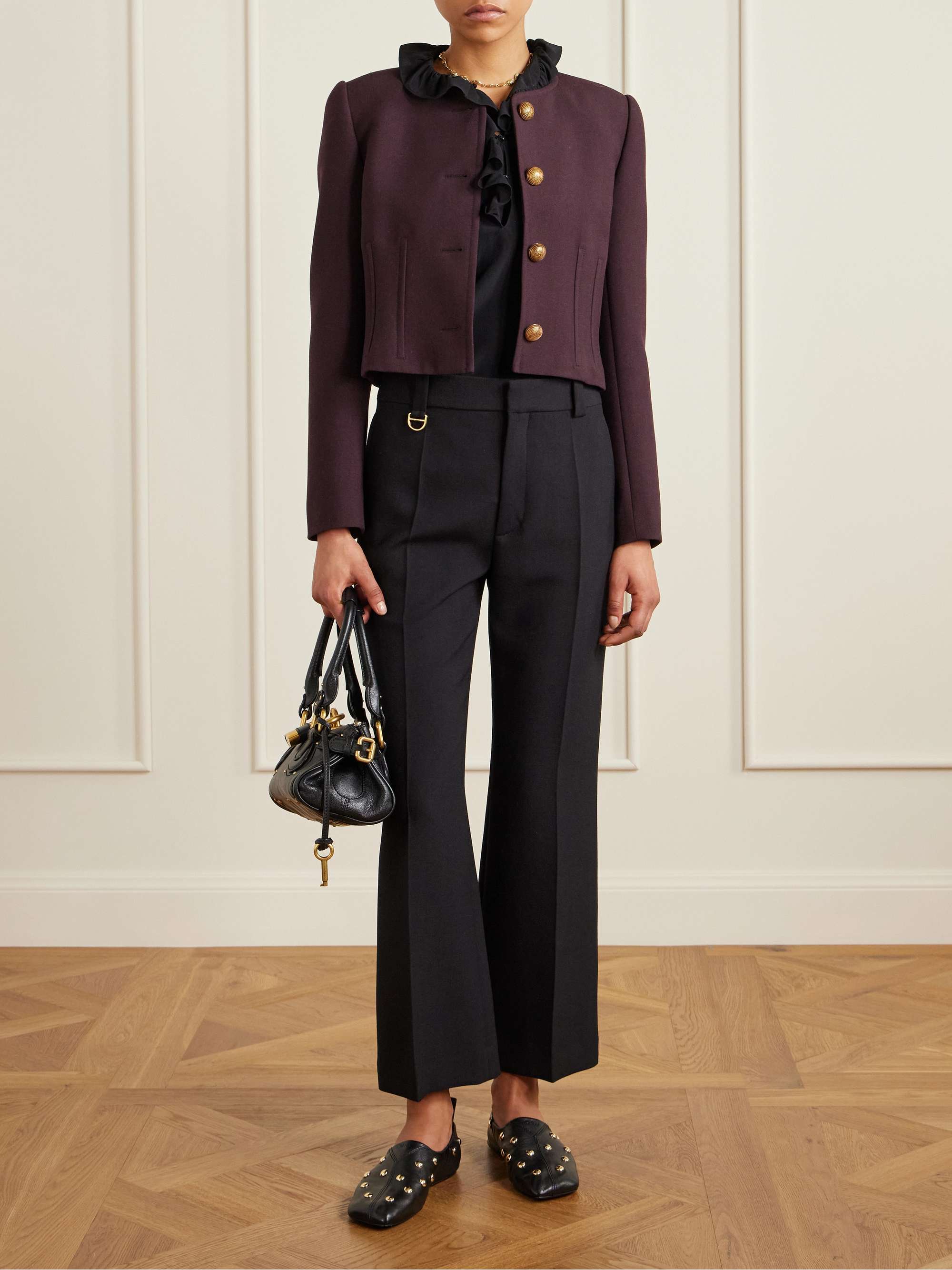 CHLOÉ Paddington embellished leather tote | NET-A-PORTER