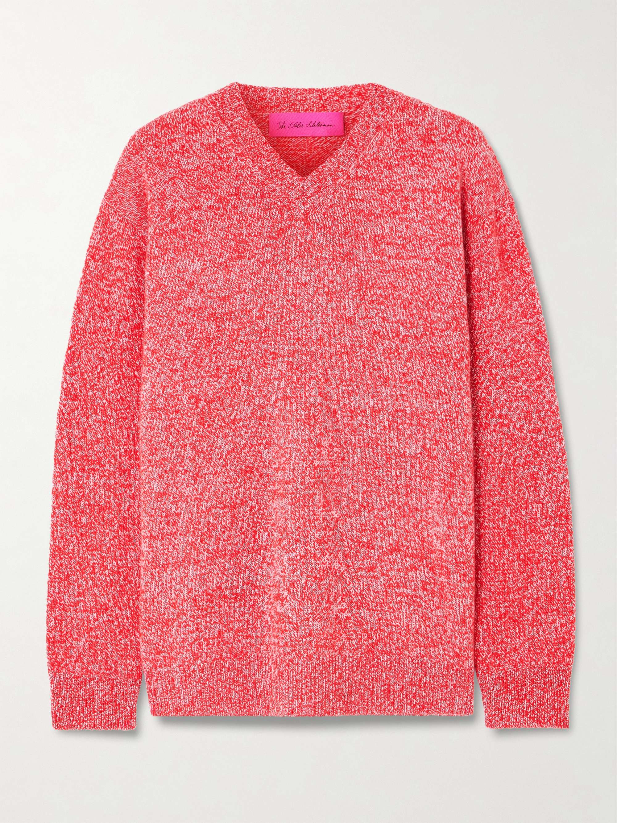 THE ELDER STATESMAN Statesman cashmere sweater | NET-A-PORTER
