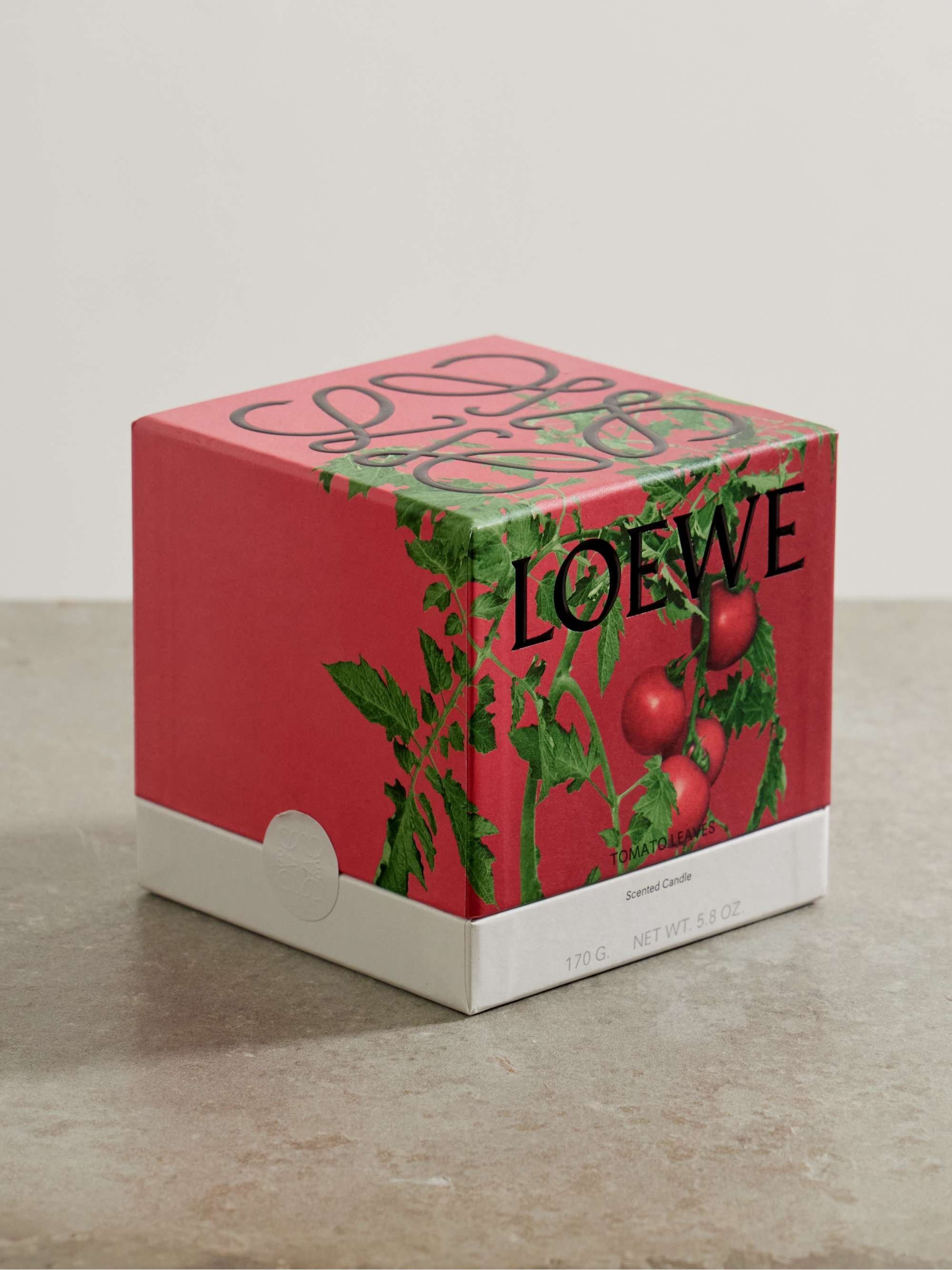 LOEWE PERFUMES Tomato Leaves small scented candle, 170g | NET-A-PORTER