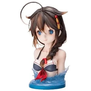 買取】時雨 改三水着mode 「艦隊これくしょん～艦これ～」 1/8 塗装