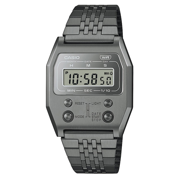 CASIO カシオ クラシック A1100D-1JF クォーツ(シルバー): CASIO