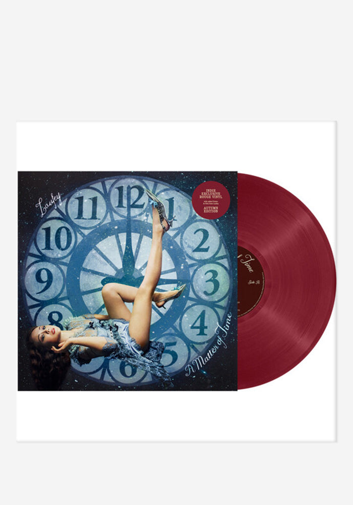 Laufey-A Matter Of Time LP (Opened and Signed | Newbury Comics