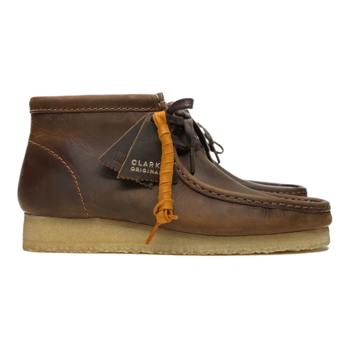 Clarks Originals Wallabee Boot Men's Beeswax Leather 26155513