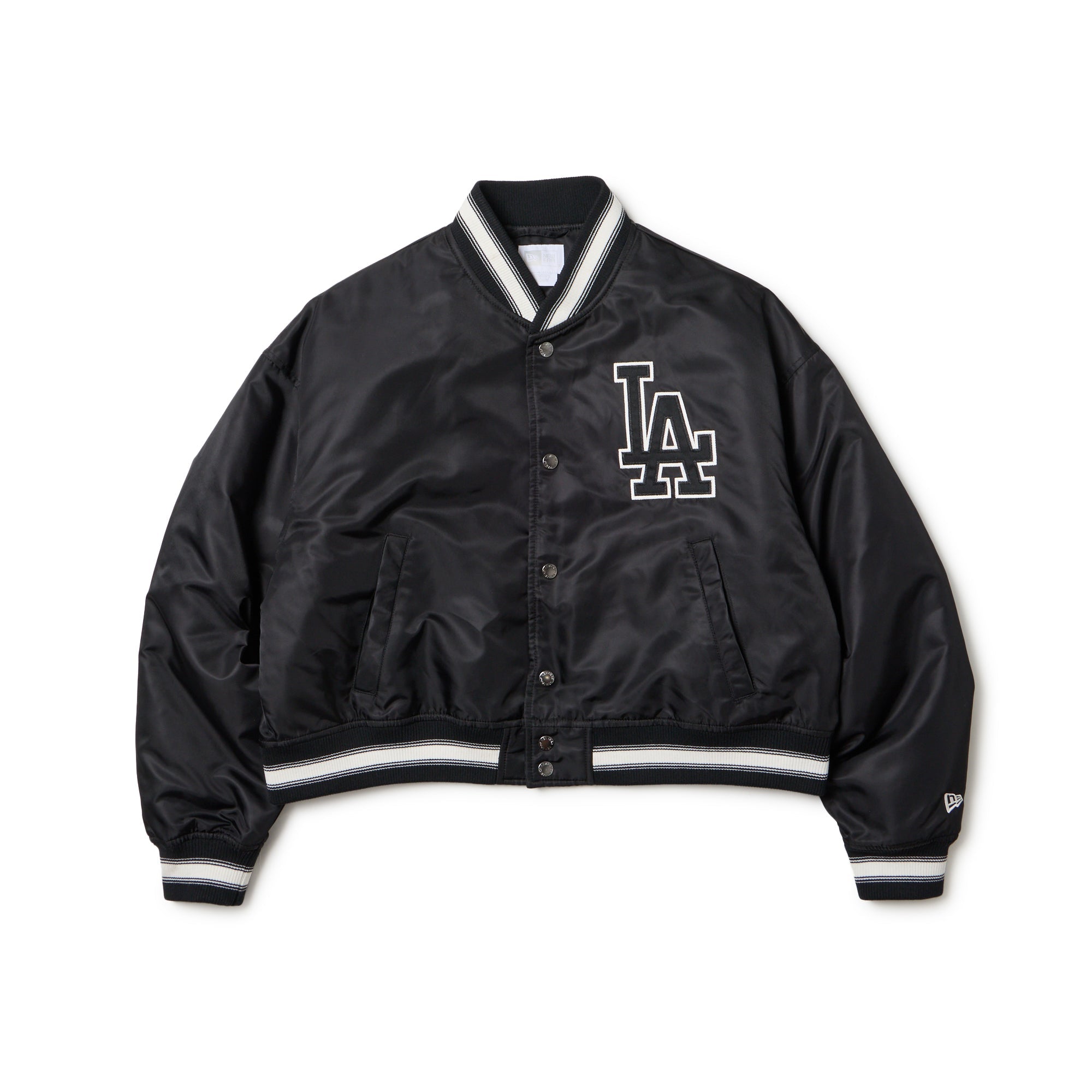 Women's バーシティージャケット ロサンゼルス・ドジャース ブラック