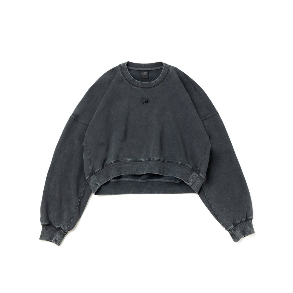 Women's クロップド スウェット クルーネック BLACK LABEL FW25