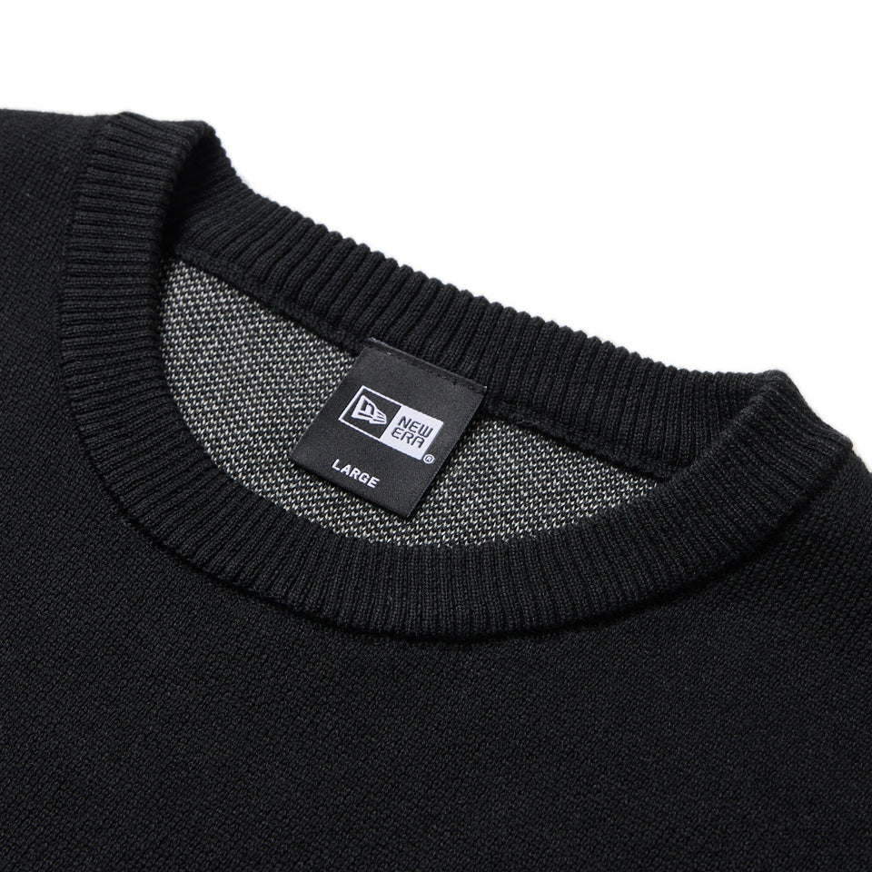 ニットセーター フラッグロゴ ブラック | ゴルフ | ニューエラ
