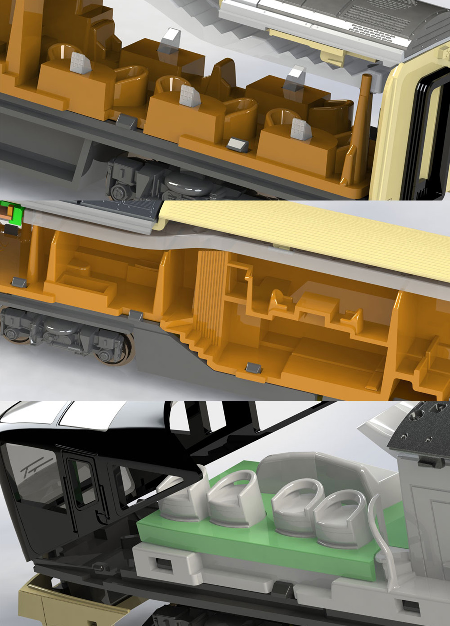 Series E001 Train Suite Shiki-Shima - Limited Edition - 10 Cars