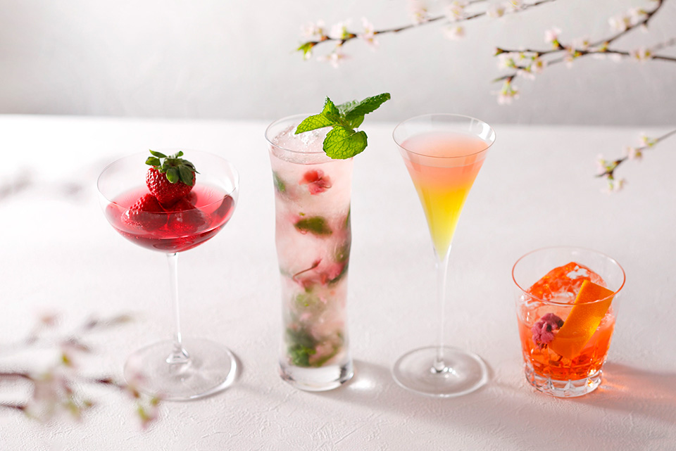 桜」をテーマにした4種の春色カクテル期間限定で販売開始『SAKURA