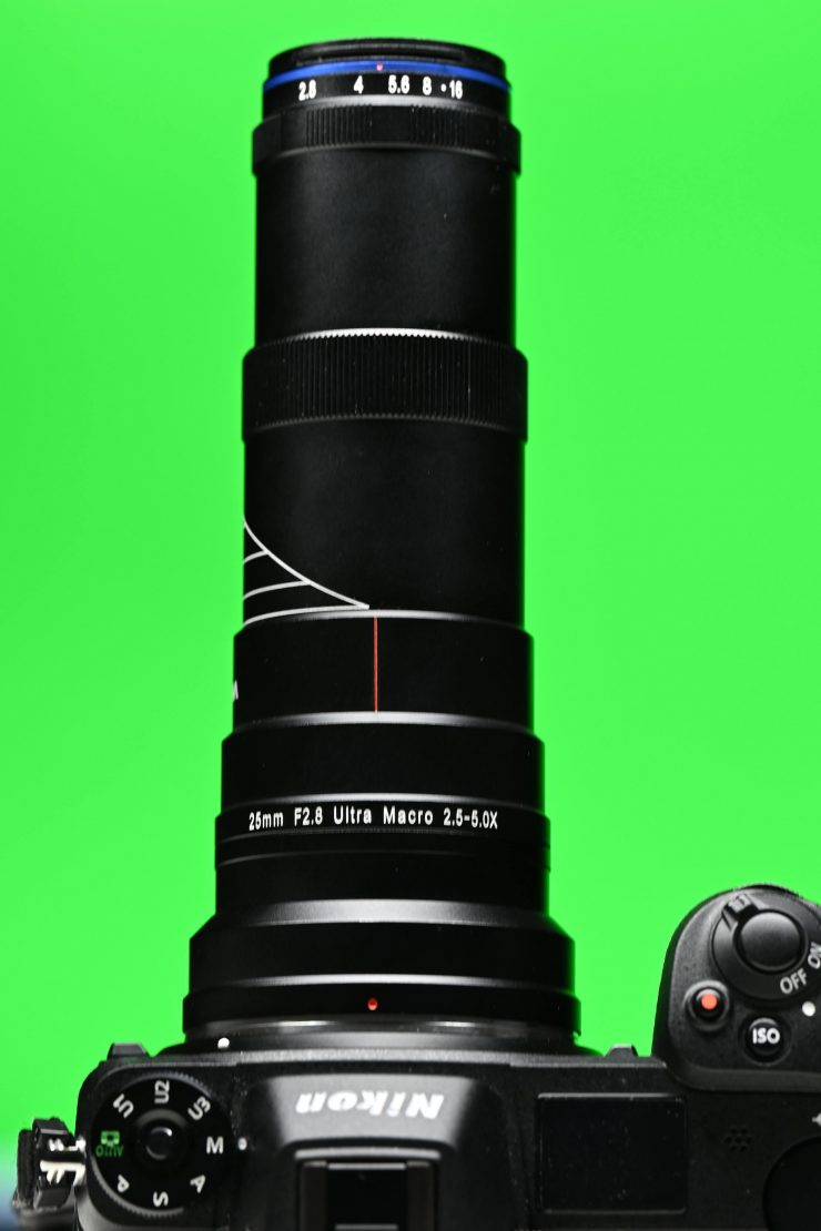 Laowa 25mm f/2.8 2.5-5X Ultra Macro Lens Review - Newsshooter