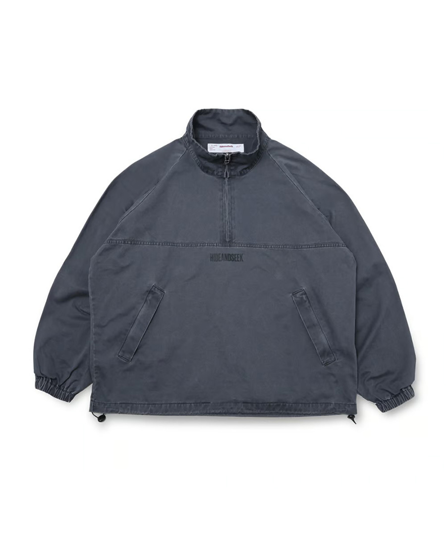 HIDEANDSEEK(ハイドアンドシーク)ジャケット Half Zip Jacket (Pigment