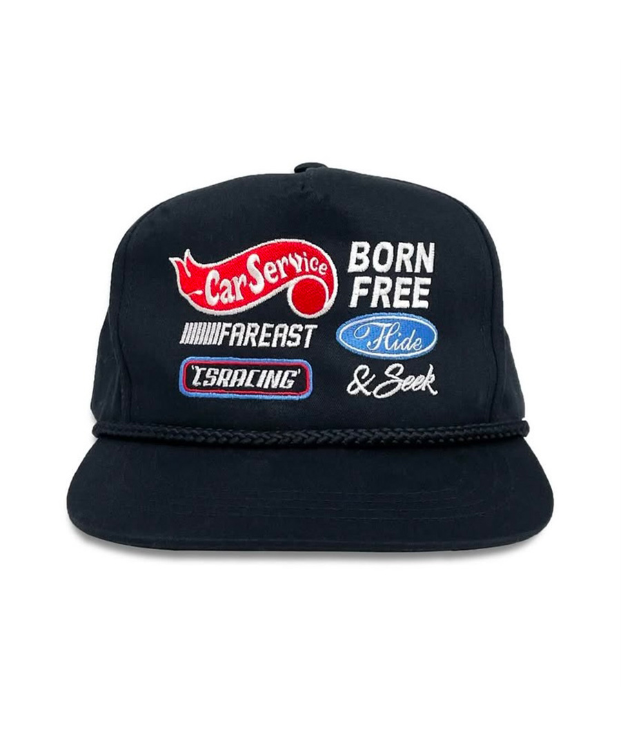 HIDEANDSEEK(ハイドアンドシーク) キャップ HIDEANDSEEK×CarService