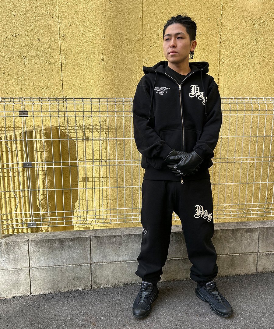 HIDEANDSEEK(ハイドアンドシーク) ジップパーカー HAS Zip Hooded