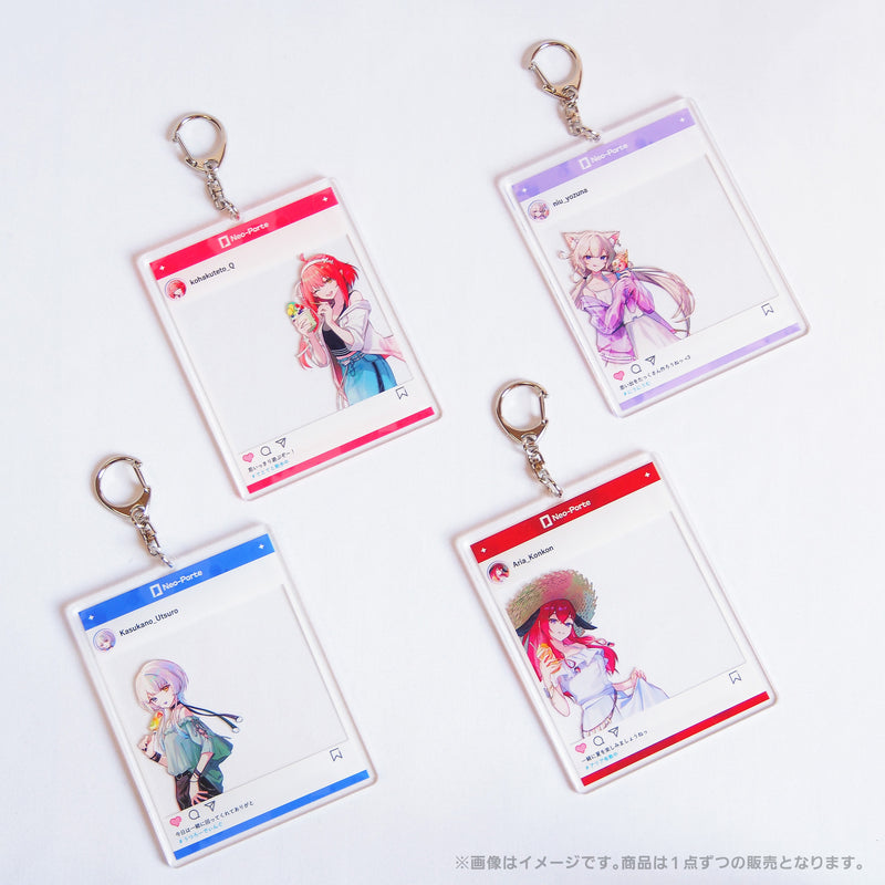 2024サマーバカンス】SNS風アクリルキーホルダー – Neo-Porte