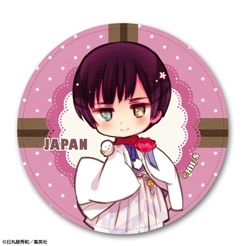 ヘタリア World☆Stars レザーバッジ Ver.2 デザイン 03 (日本) グッズ