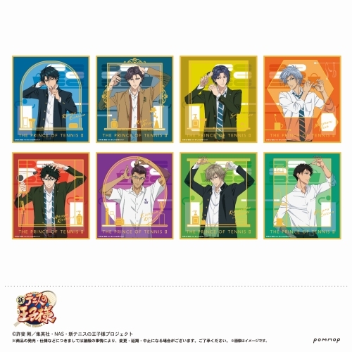 新テニスの王子様 箔押しミニ色紙コレクション BOX グッズ - Neowing
