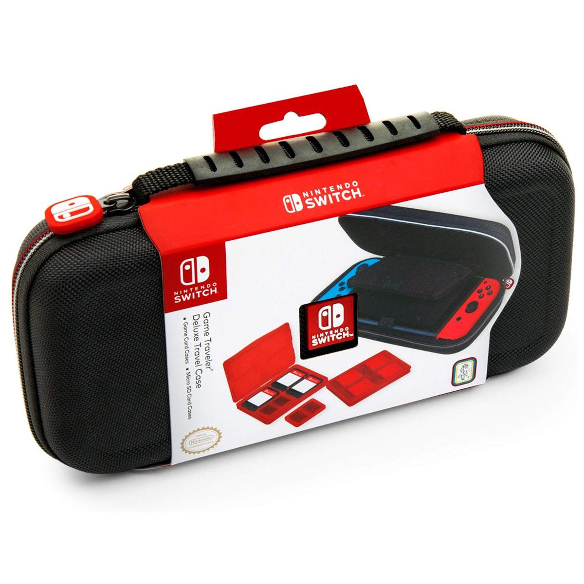 Nintendo Switch Game Deluxe Travel Case in Black | Nebraska