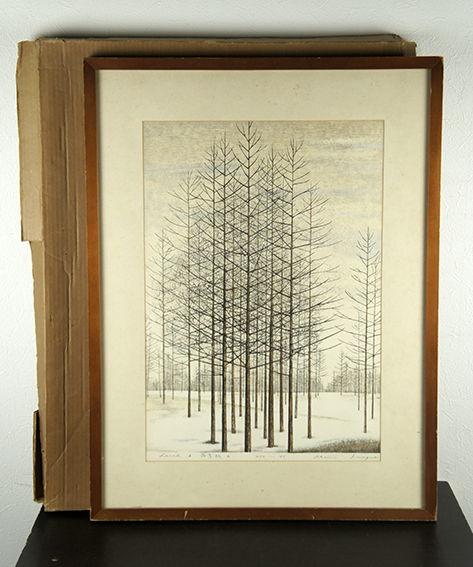 稲垣朱実版画額 | Natsume Books