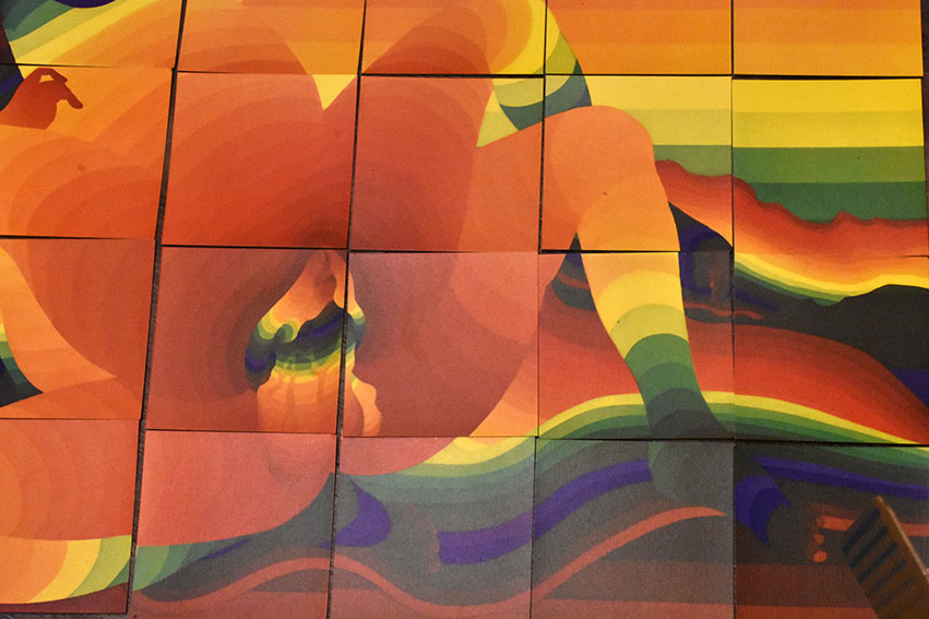 虹の北斎 AY-O レインボー北斎 PositionA / 靉嘔 | Natsume Books