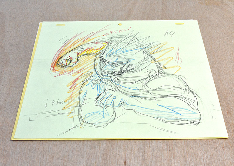 冨樫義博原作アニメ原画「ハンター×ハンター HUNTER×HUNTER