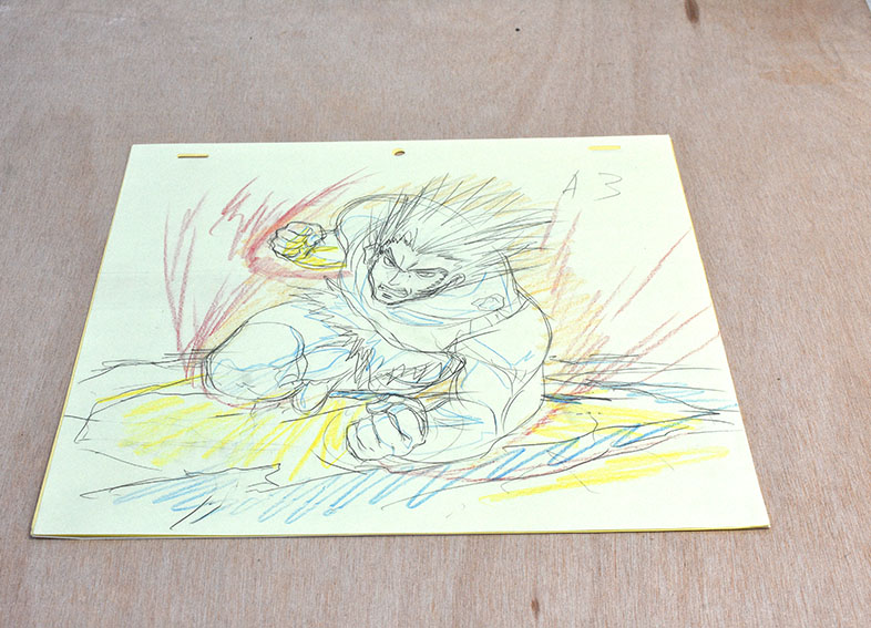 冨樫義博原作アニメ原画「ハンター×ハンター HUNTER×HUNTER