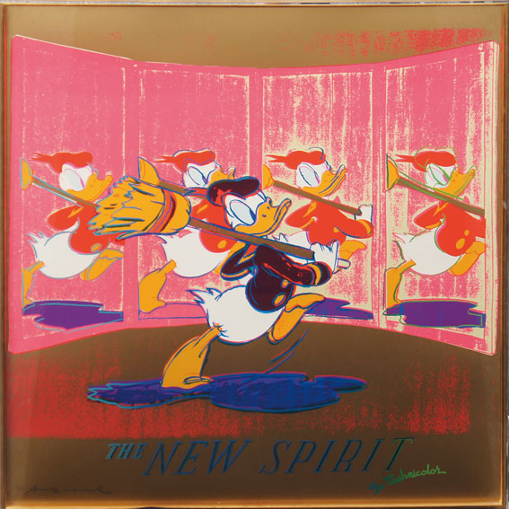 Andy Warhol / アンディ・ウォーホル版画額「The New Spirit(Donald