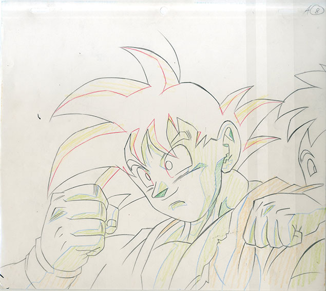 鳥山明原作 / ドラゴンボールZセル画「孫悟空」 | Natsume Books