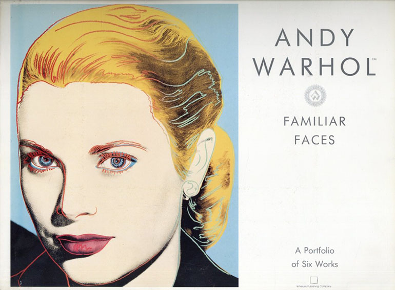 アンディ・ウォーホル Andy Warhol: Familiar Faces A Portfolio of