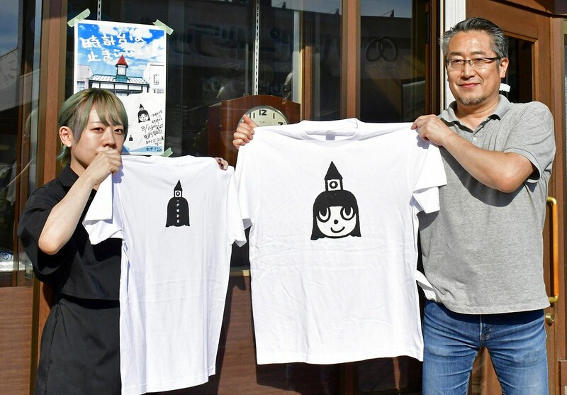 Tシャツ販売 土手町の時計台メンテ費に／弘前｜なびたび北東北