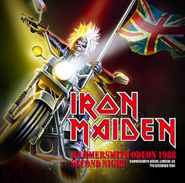 IRON MAIDEN - HAMMERSMITH ODEON 1988 2ND NIGHT(2CDR) - navy-blue