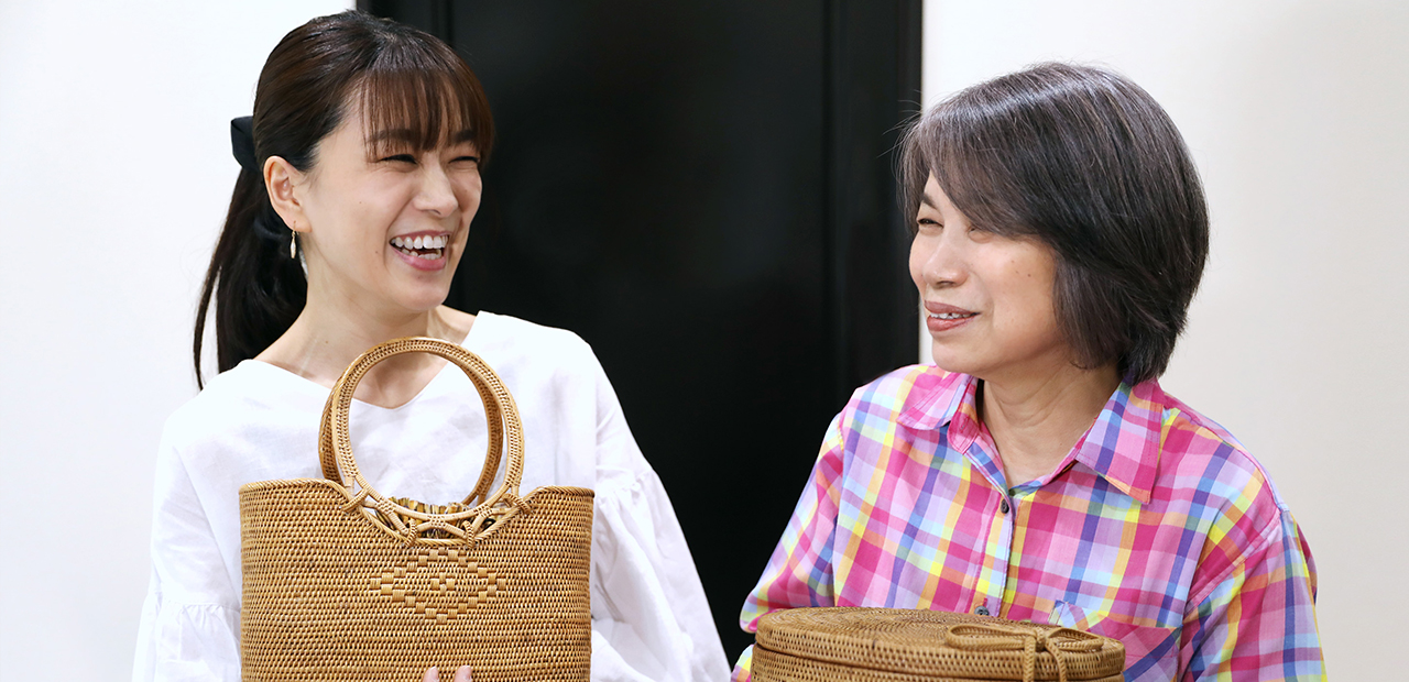 女心をくすぐる出会い。アタかご専門店AndYuは催事販売で勝負する