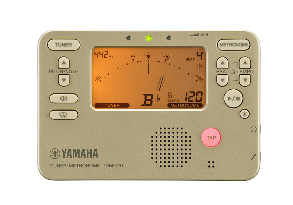 ヤマハ チューナーメトロノーム TDM-710GLM マイクセット｜ 管楽器専門