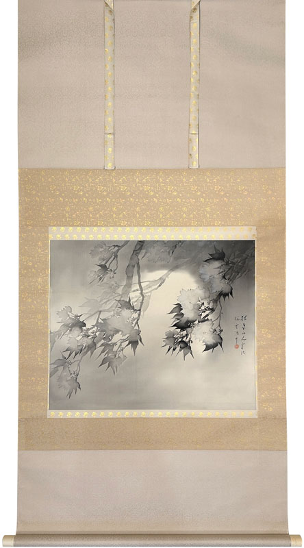 松林桂月 春宵花影/Web書画ミュージアム