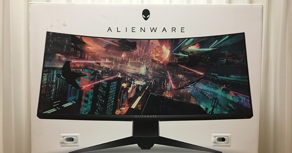 DELLの湾曲WQHDモニタAlienware AW3418DWレビュー | 萌えるパノラマ島
